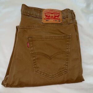Levi's 541 Tan Khakis Chinos Size 33x32
